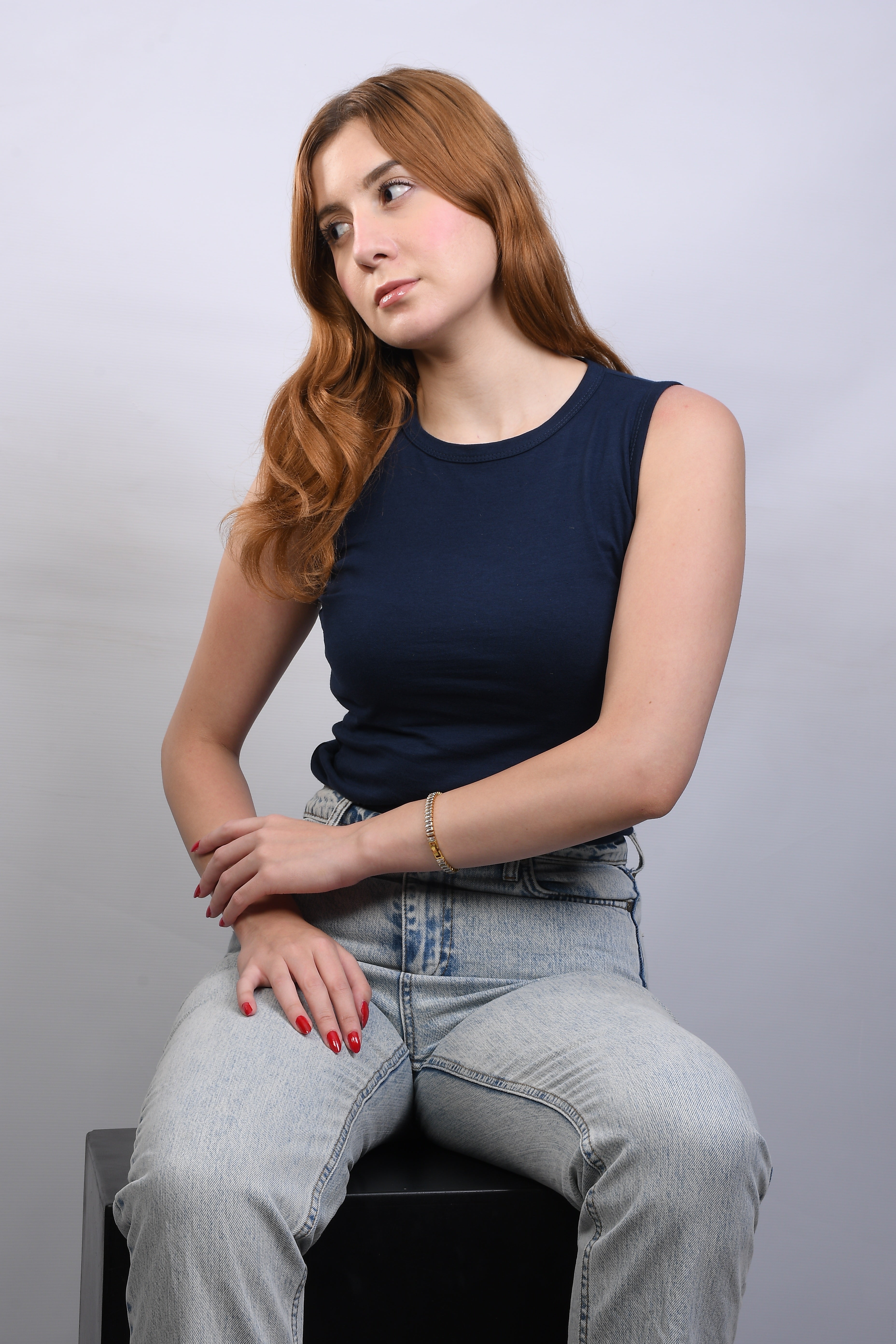Sleeveless Basic top