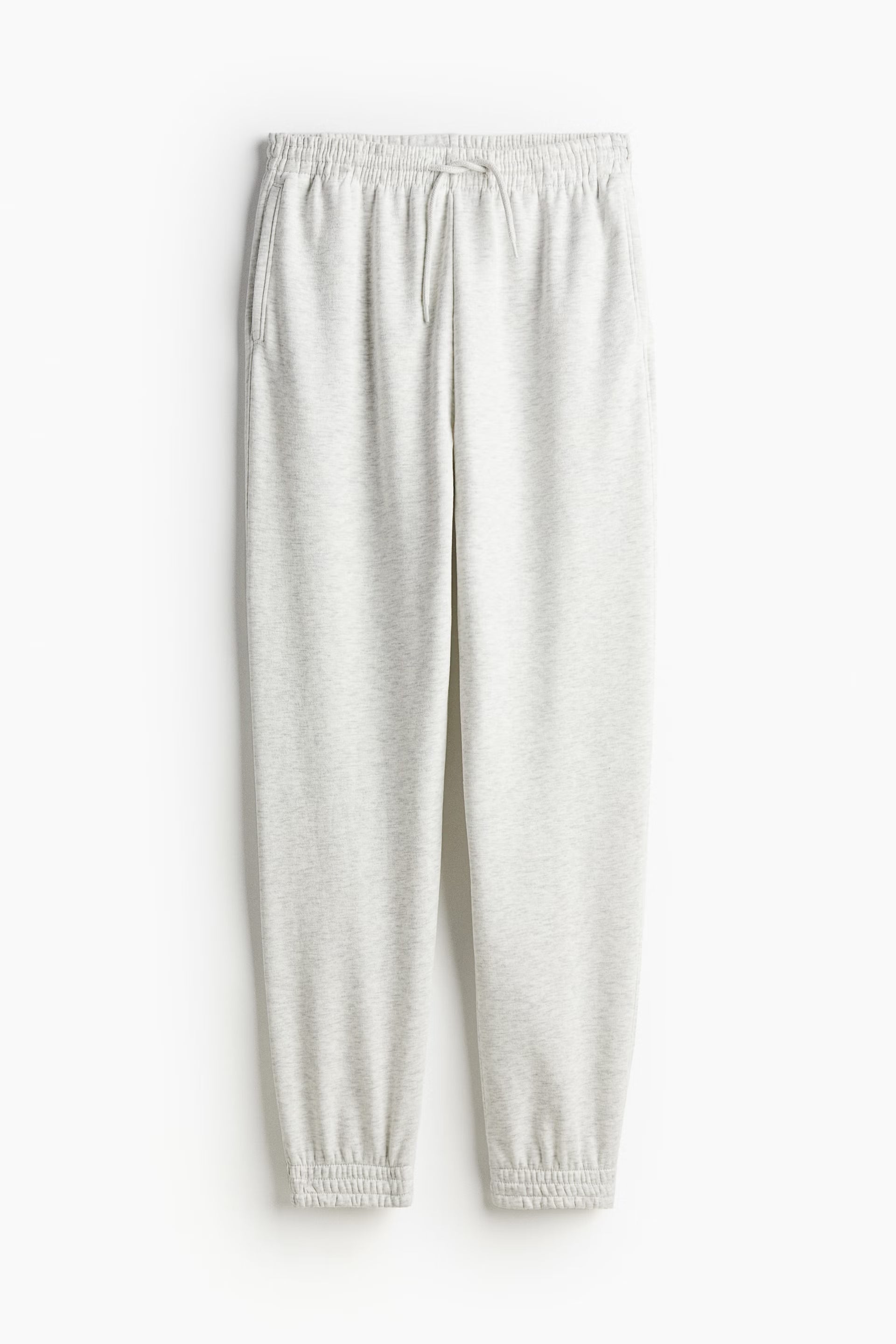 High-waisted joggers