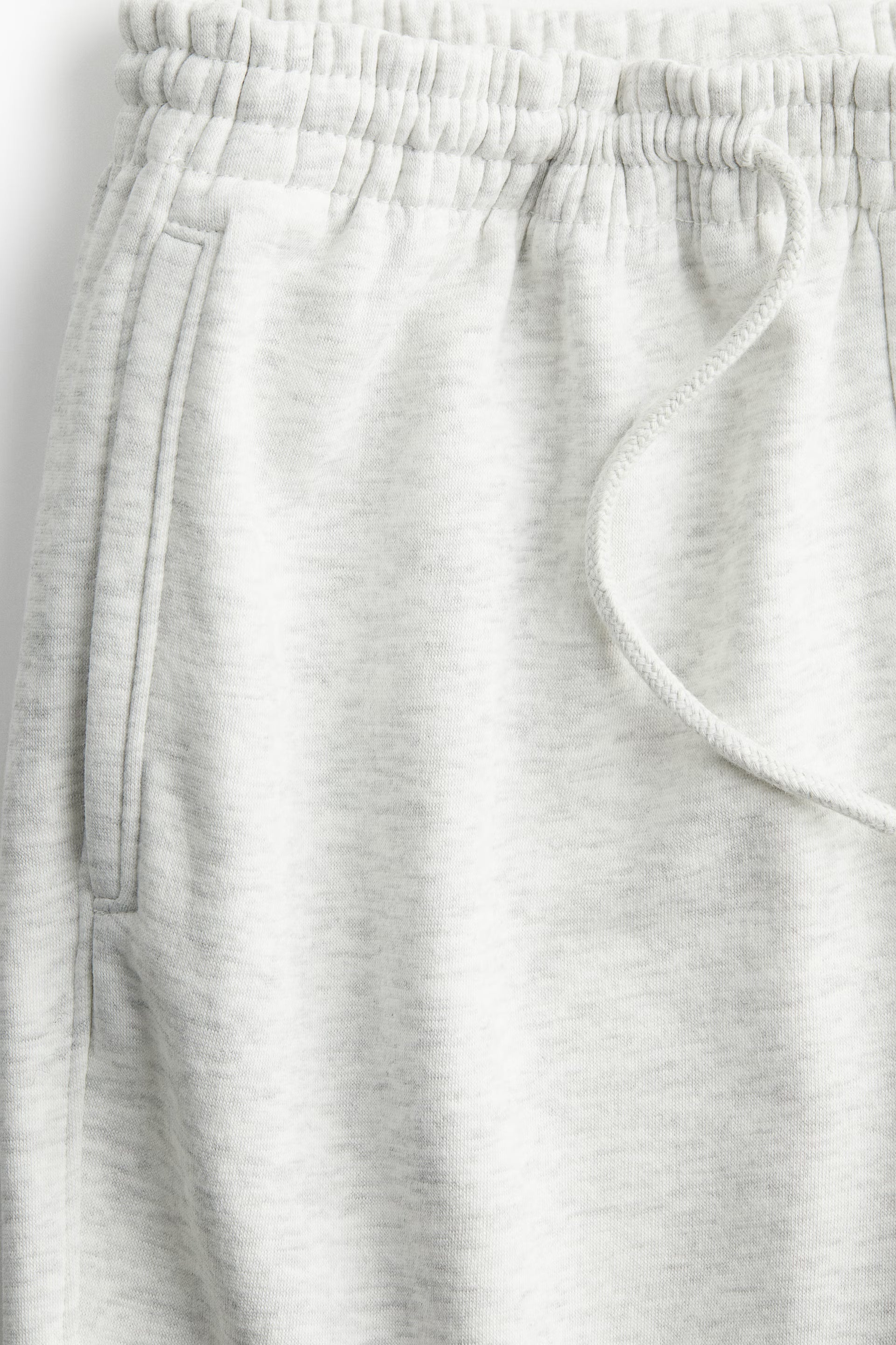 High-waisted joggers