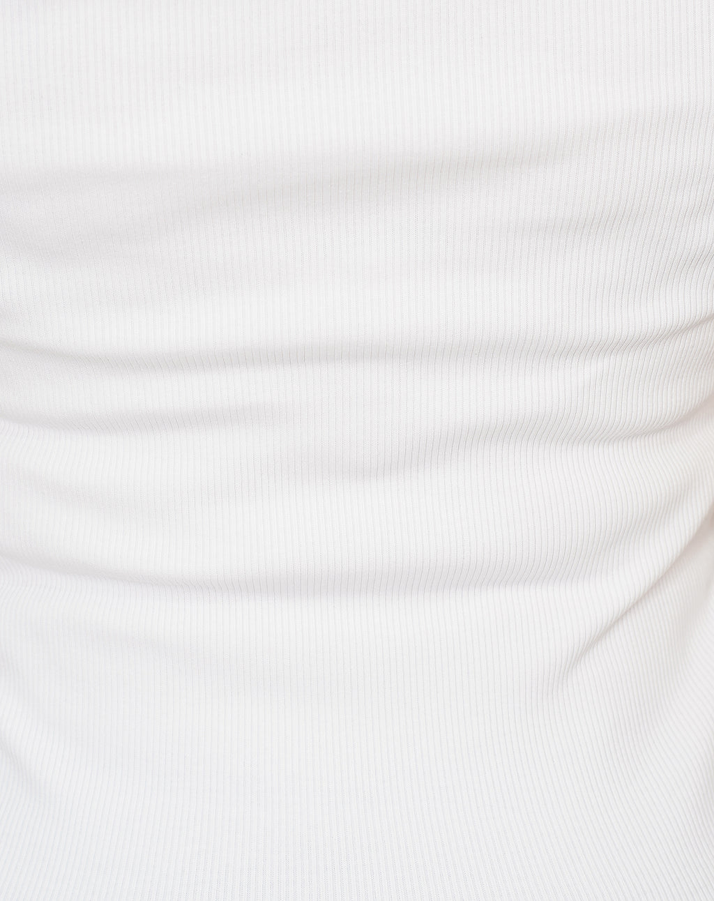 Cotton Ribbed Sleeveless Top