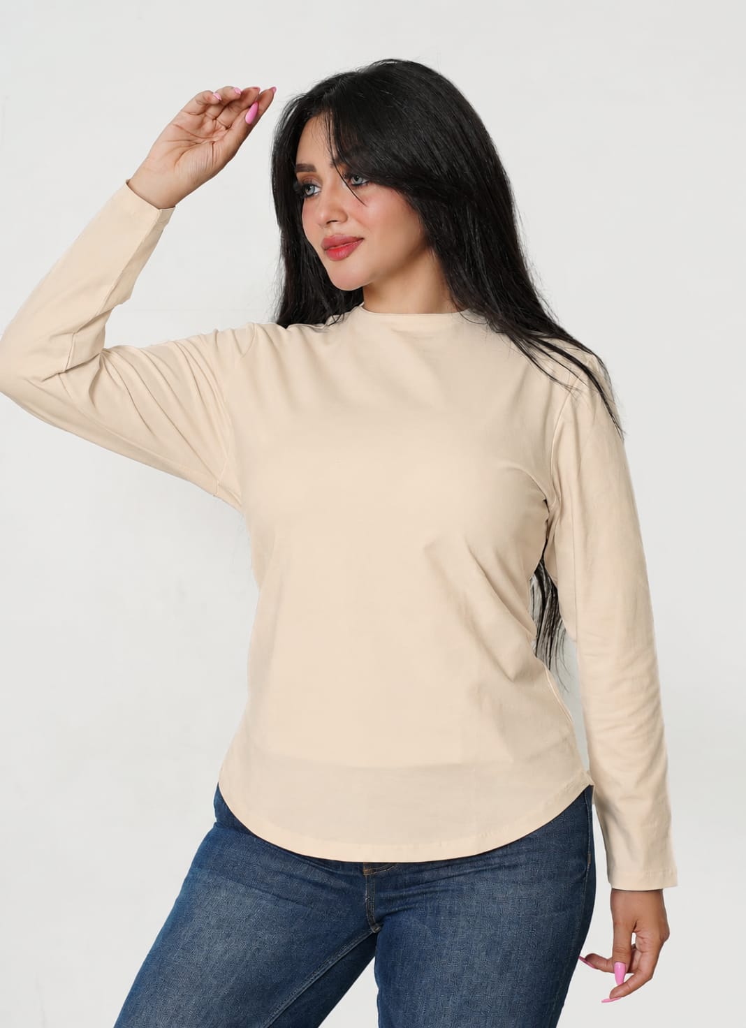 Hijaby Long Sleeve Top - Hijab Friendly