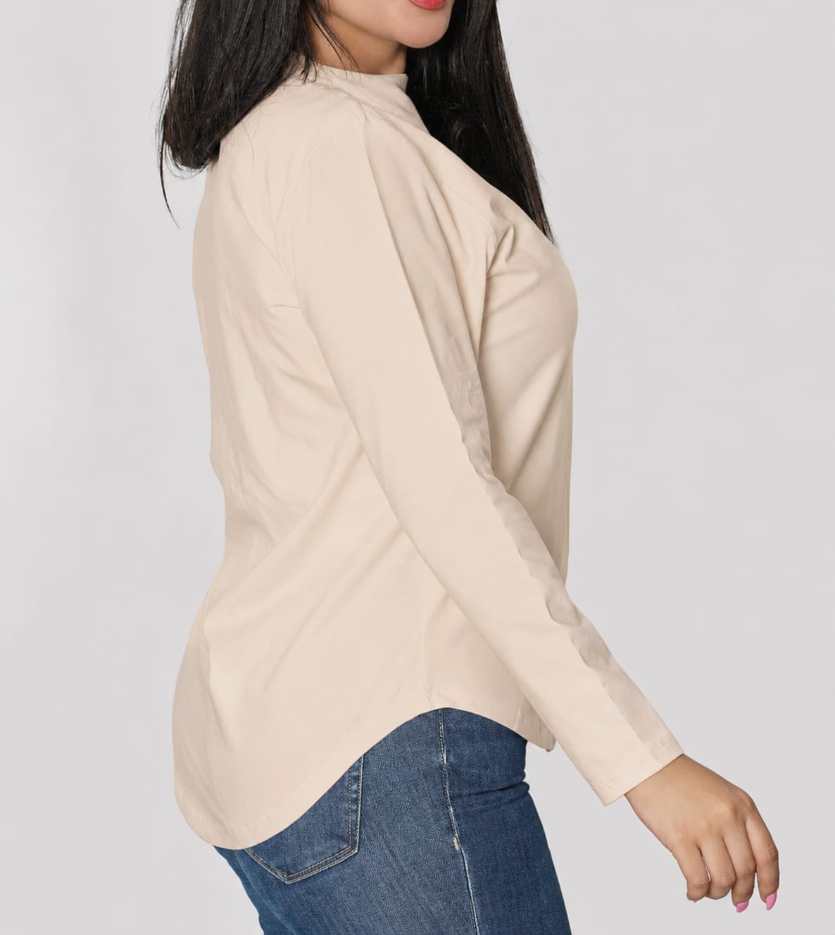 Hijaby Long Sleeve Top - Hijab Friendly
