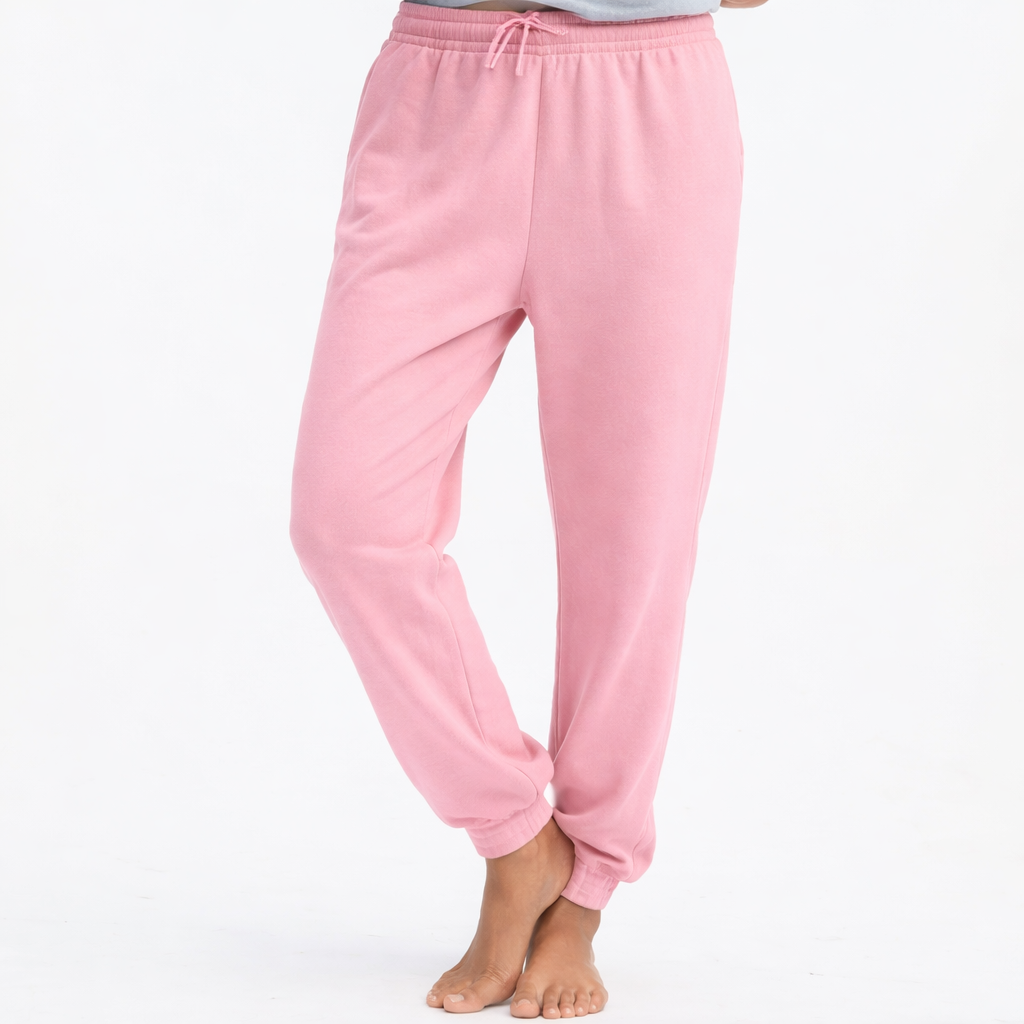 High-waisted joggers